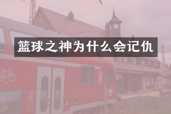 篮球之神为什么会记仇
