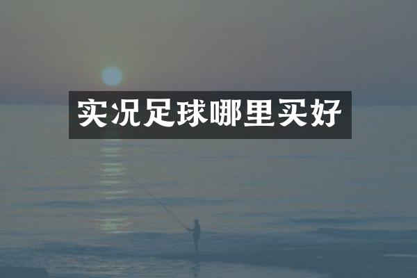 实况足球哪里买好