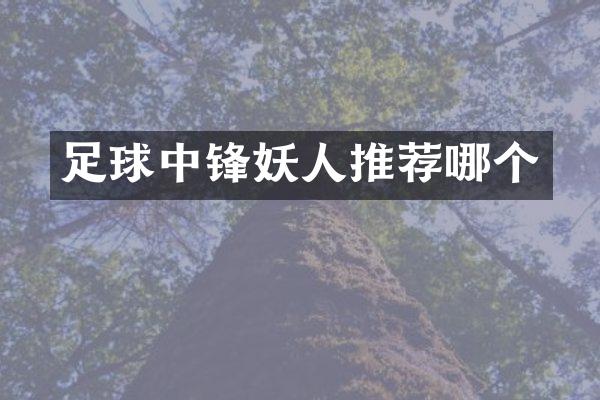 足球中锋妖人推荐哪个