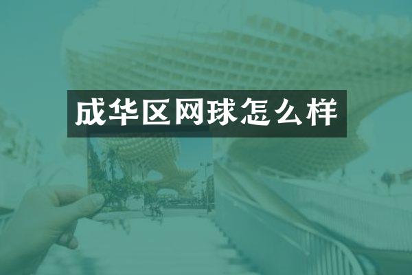 成华区网球怎么样