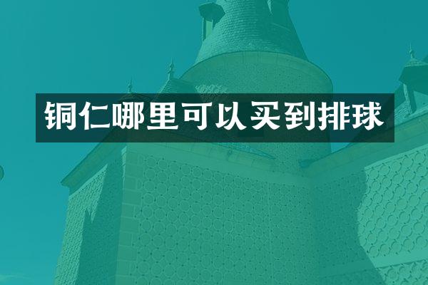 铜仁哪里可以买到排球
