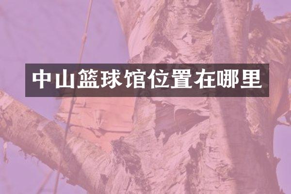 中山篮球馆位置在哪里