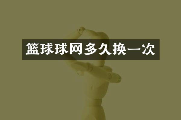 篮球球网多久换一次