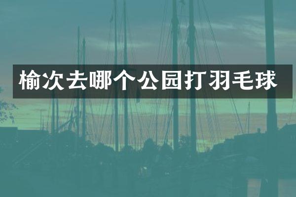 榆次去哪个公园打羽毛球