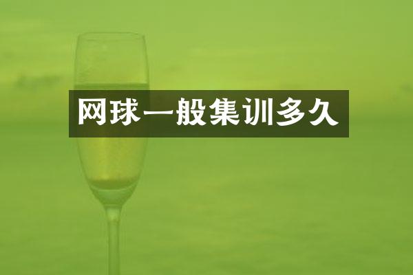 网球一般集训多久