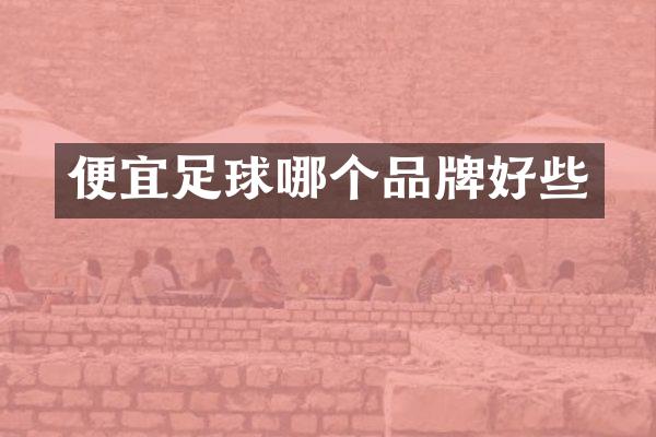 便宜足球哪个品牌好些