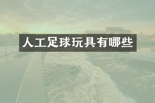人工足球玩具有哪些