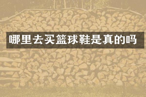 哪里去买篮球鞋是真的吗