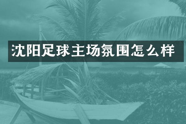 沈阳足球主场氛围怎么样