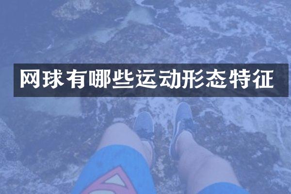 网球有哪些运动形态特征
