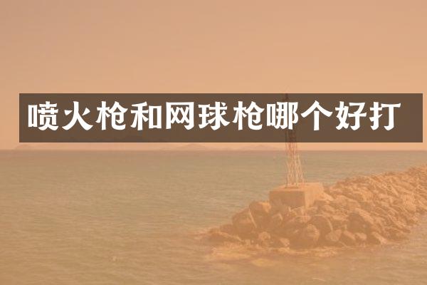 喷和网球哪个好打