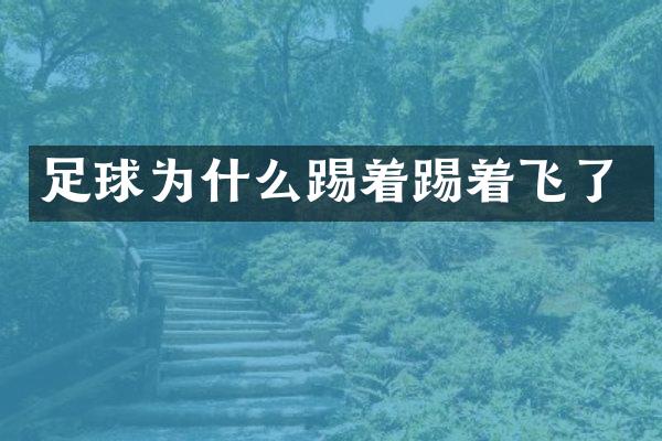 足球为什么踢着踢着飞了