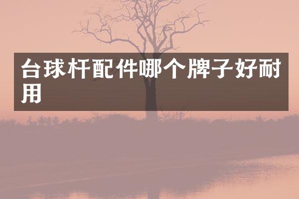 台球杆配件哪个牌子好耐用