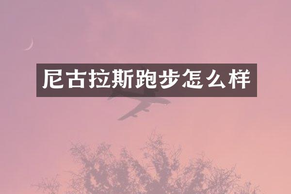 尼古拉斯跑步怎么样