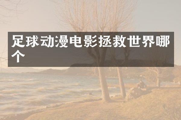 足球动漫电影拯救世界哪个