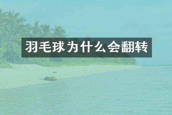 羽毛球为什么会翻转