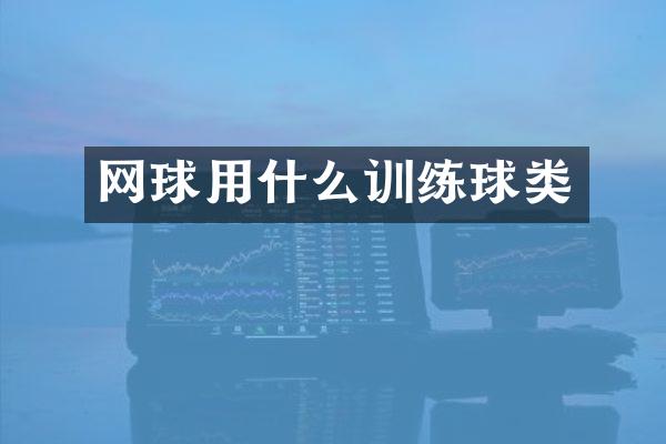 网球用什么训练球类