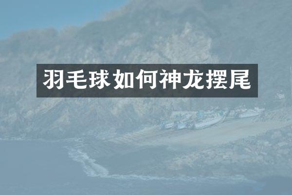 羽毛球如何神龙摆尾