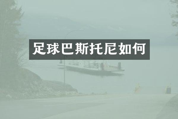 足球巴斯托尼如何