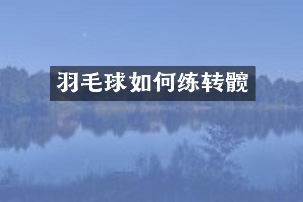 羽毛球如何练转髋