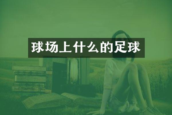 球场上什么的足球