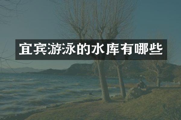 宜宾游泳的水库有哪些