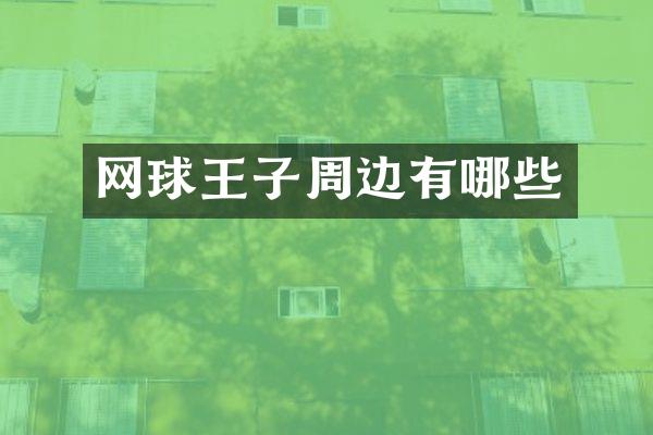 网球王子周边有哪些