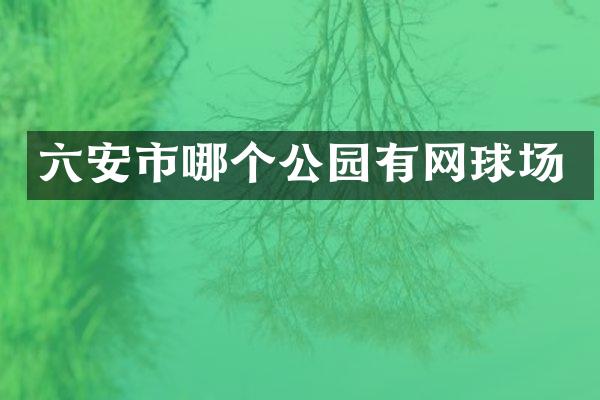 六安市哪个公园有网球场