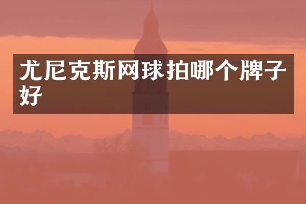 尤尼克斯网球拍哪个牌子好