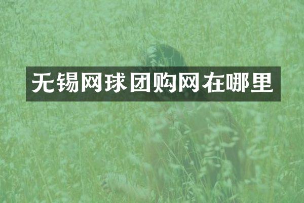 无锡网球团购网在哪里