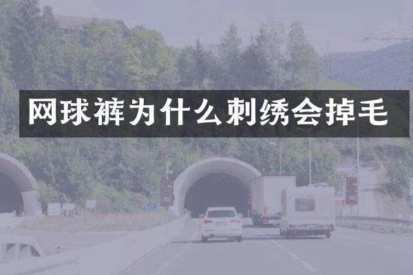 网球裤为什么刺绣会掉毛
