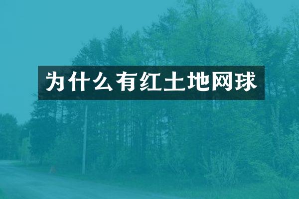为什么有红土地网球