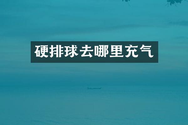 硬排球去哪里充气