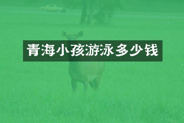 青海小孩游泳多少钱