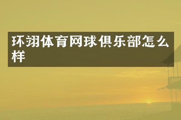 环翊体育网球俱乐部怎么样