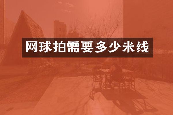 网球拍需要多少米线