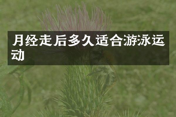 月经走后多久适合游泳运动