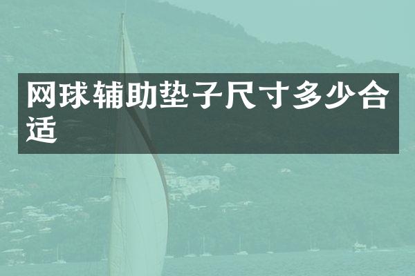 网球辅助垫子尺寸多少合适