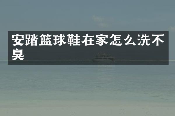 安踏篮球鞋在家怎么洗不臭