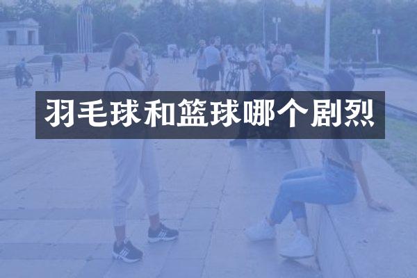 羽毛球和篮球哪个剧烈