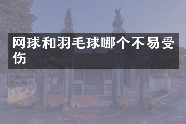 网球和羽毛球哪个不易受伤