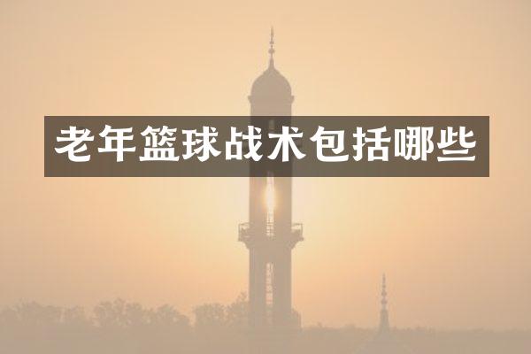 老年篮球战术包括哪些
