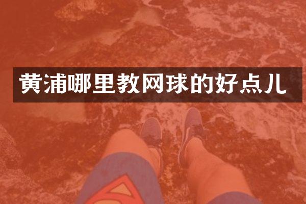 黄浦哪里教网球的好点儿