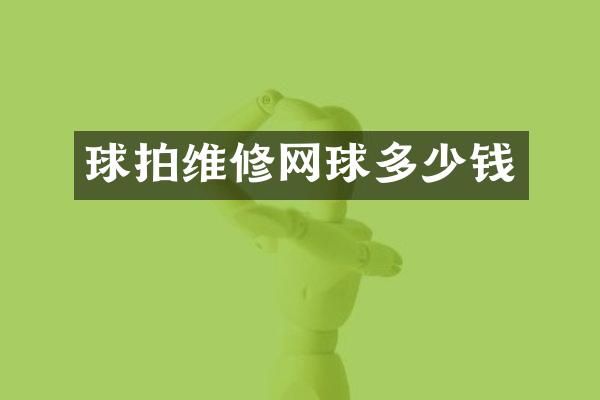 球拍维修网球多少钱