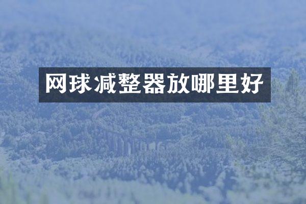 网球减整器放哪里好