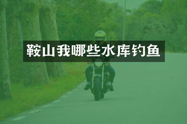 鞍山我哪些水库钓鱼