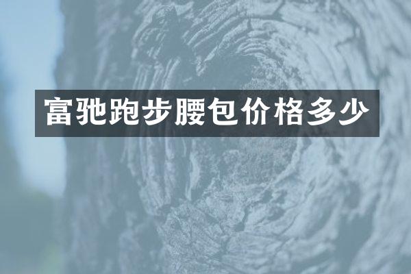 富驰跑步腰包价格多少