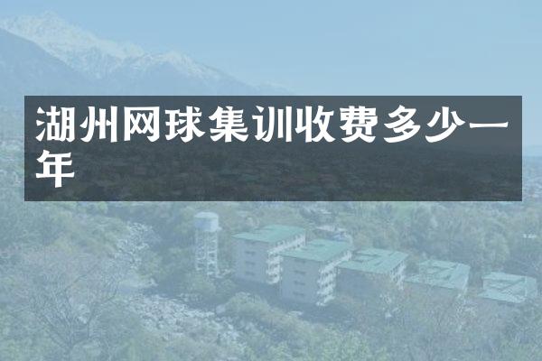 湖州网球集训收费多少一年