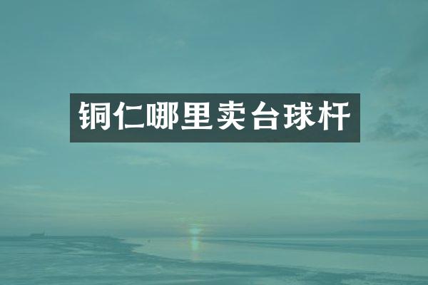 铜仁哪里卖台球杆