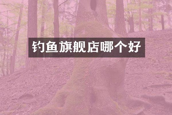 钓鱼旗舰店哪个好